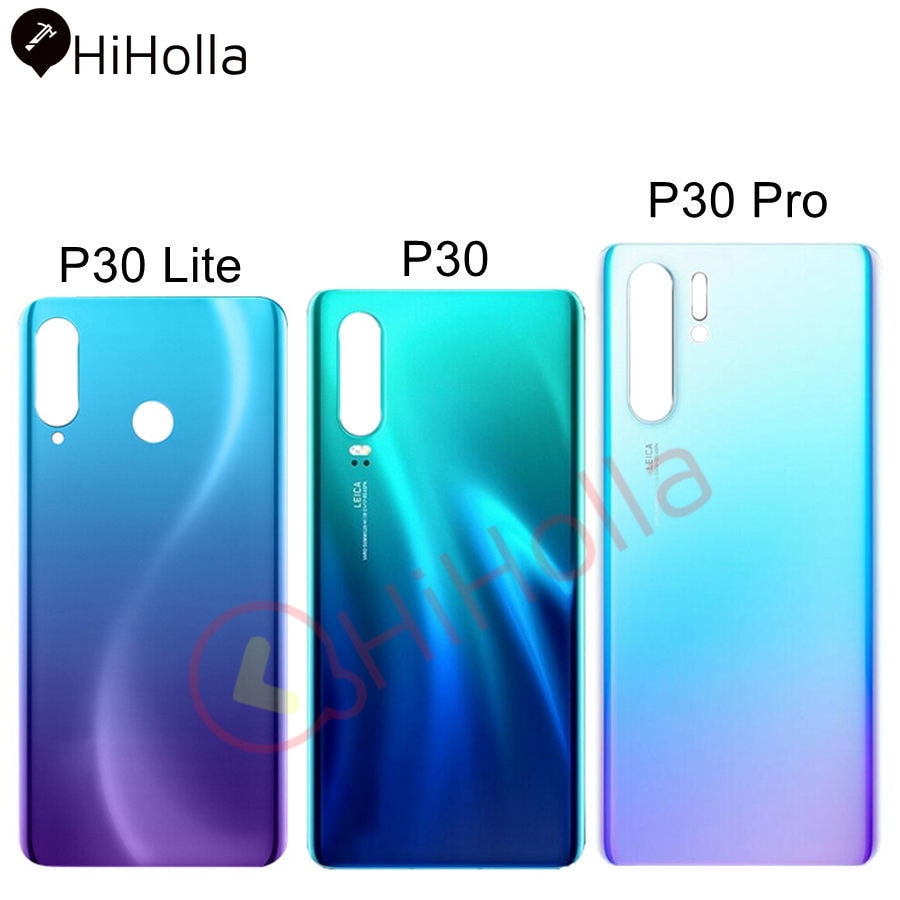 Back Cover For Huawei P30 Pro Back Battery Glass Cover VOG-L29 ELE-L29 Rear Door Housing Case For Huawei P30 Lite Battery Cover