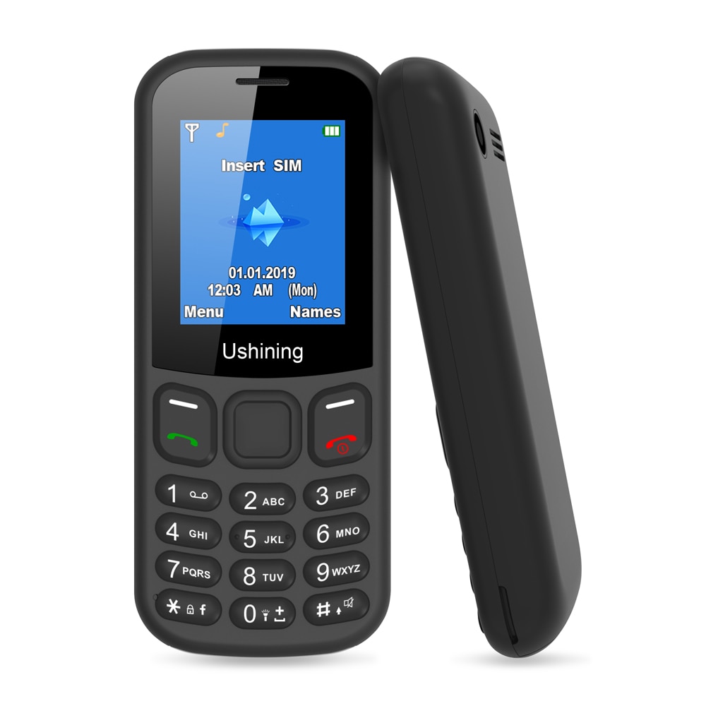 New GSM Basic Mobile Phone Pay as You Go Unlocked SIM Free Feature Phone,Light & Durable