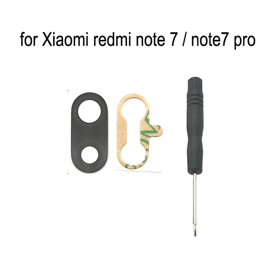 For Xiaomi Redmi Note 7 Pro Phone Housing Frame New Back Camera Glass Lens For Xiaomi Note 7 Pro Replacement Parts With Tools