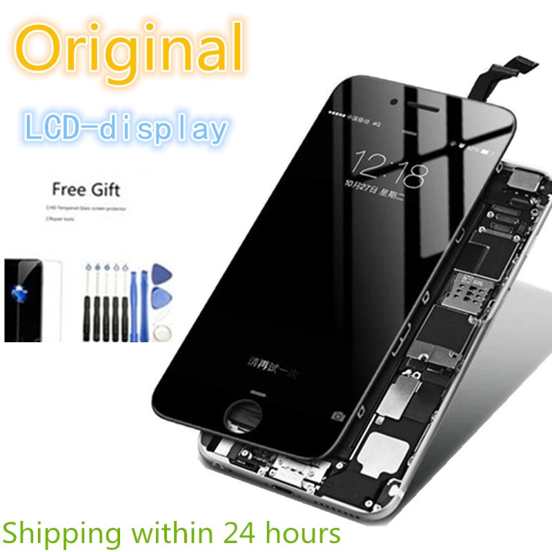 Original Good Display Touch Screen Refurbished LCD For iPhone 5s SE 6 6s Plus 7 8 Black White Digitizer Assembly Replacement