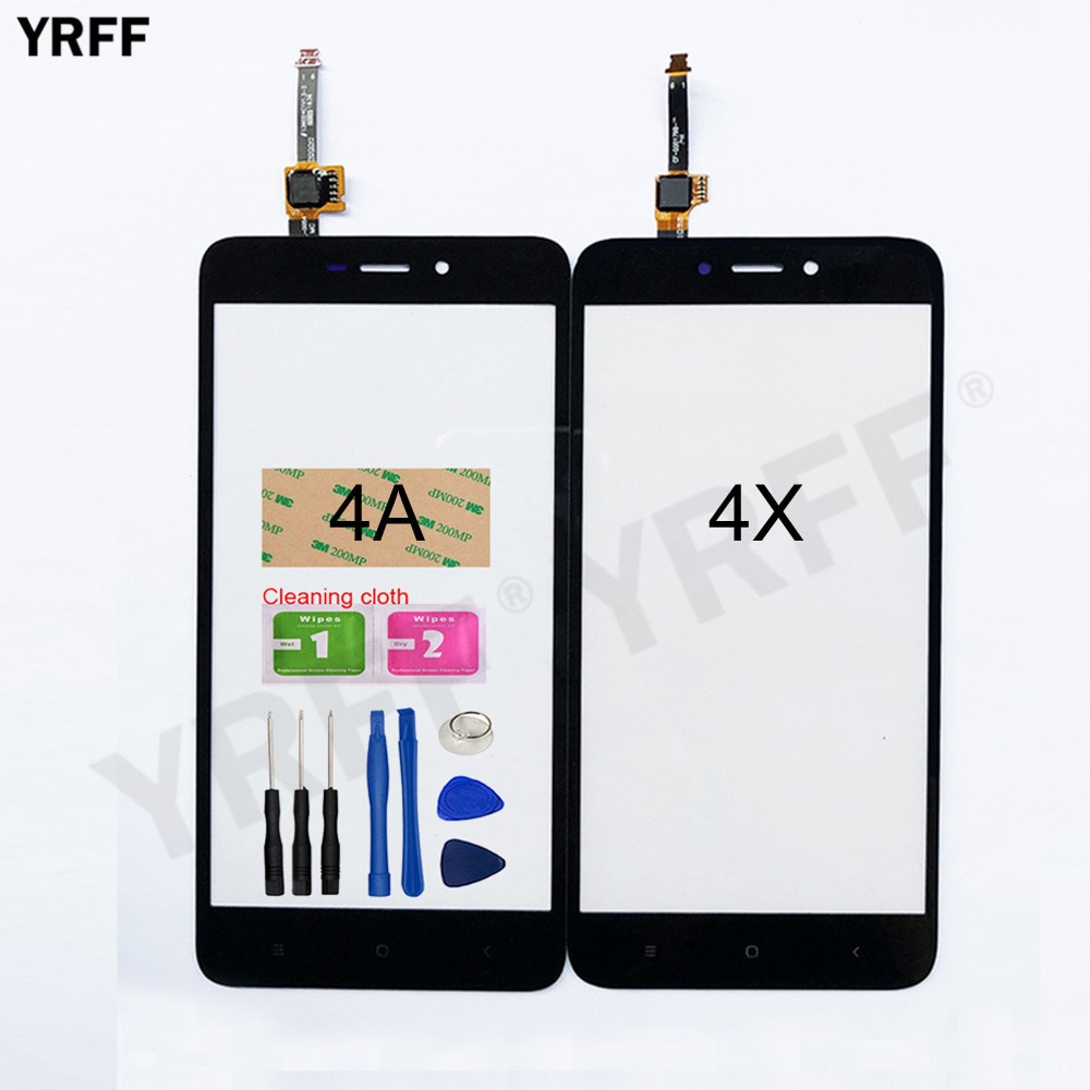 5.0'' Touch screen For Xiaomi Redmi 4A 4X Touch Screen Digitizer Sensor Glass Panel Replacement