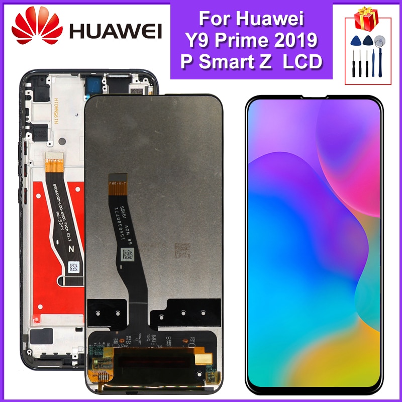 6.59" For Huawei P Smart Z LCD Display Touch Screen Digitizer Assembly For Huawei Y9 Prime 2019 LCD Replacement Parts