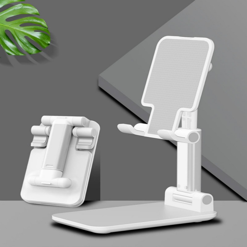 New Metal Desktop Tablet Holder Table Cell Foldable Extend Support Desk Mobile Phone Holder Stand For iPhone iPad Adjustable