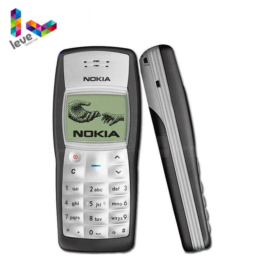 Used Nokia 1100 GSM 900/1800 Support Multi-Language Unlocked Refurbished Cell Phone Free Shipping