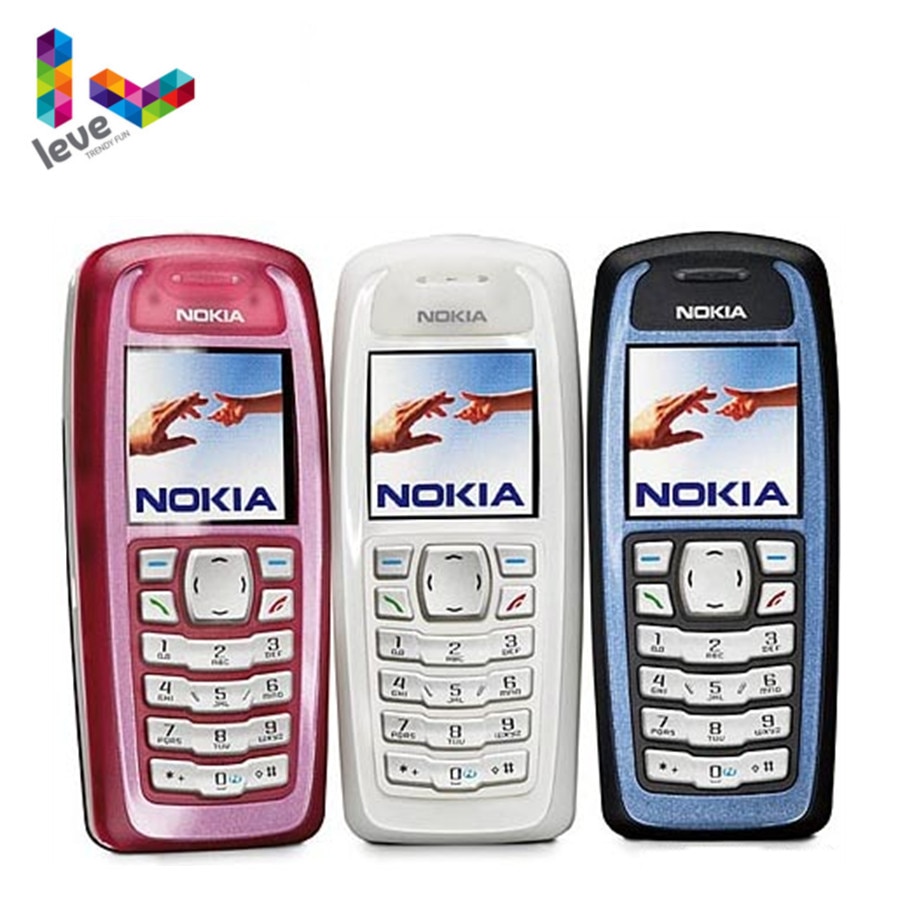 Nokia 3100 Unlocked Phone GSM 900/1800 Support Multi-Language Used and Refurbished Cell Phone Free Shipping