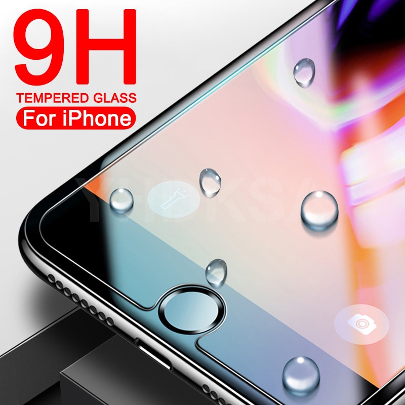 Full Cover Tempered Glass For iPhone 11 Pro XS Max X XR Screen Protector Glass on iPhone 7 8 Plus 6 6s 5 5S SE 2020 Glass Film