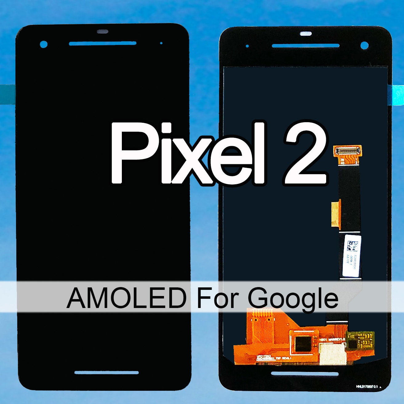 AAA Original Tested Amoled For 5.0" HTC Google Pixel 2 LCD Display Touch Screen Digitizer Assembly Pixel2 Screen Replacement