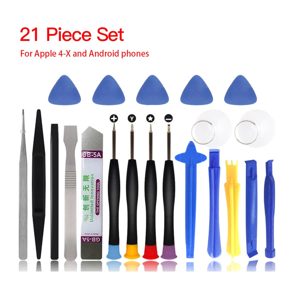 21 in 1 Mobile Phone Repair Tool for iphone Mobile Phone Repair Kits Pry Screwdriver Mobile Phone Repair Tool Set