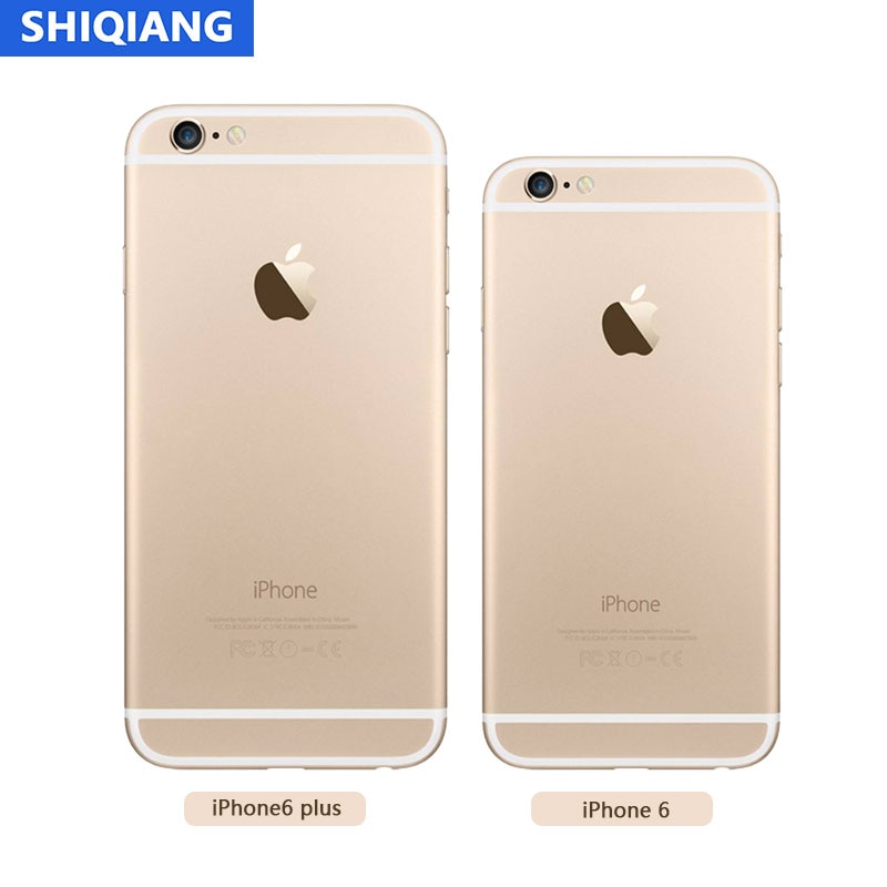 Unlocked Apple iPhone 6/6-Plus Used Original Cell Phones IOS 16/64/128GB Dual Core Fingerprint Recognition 8MP 4G LTE Smarthone