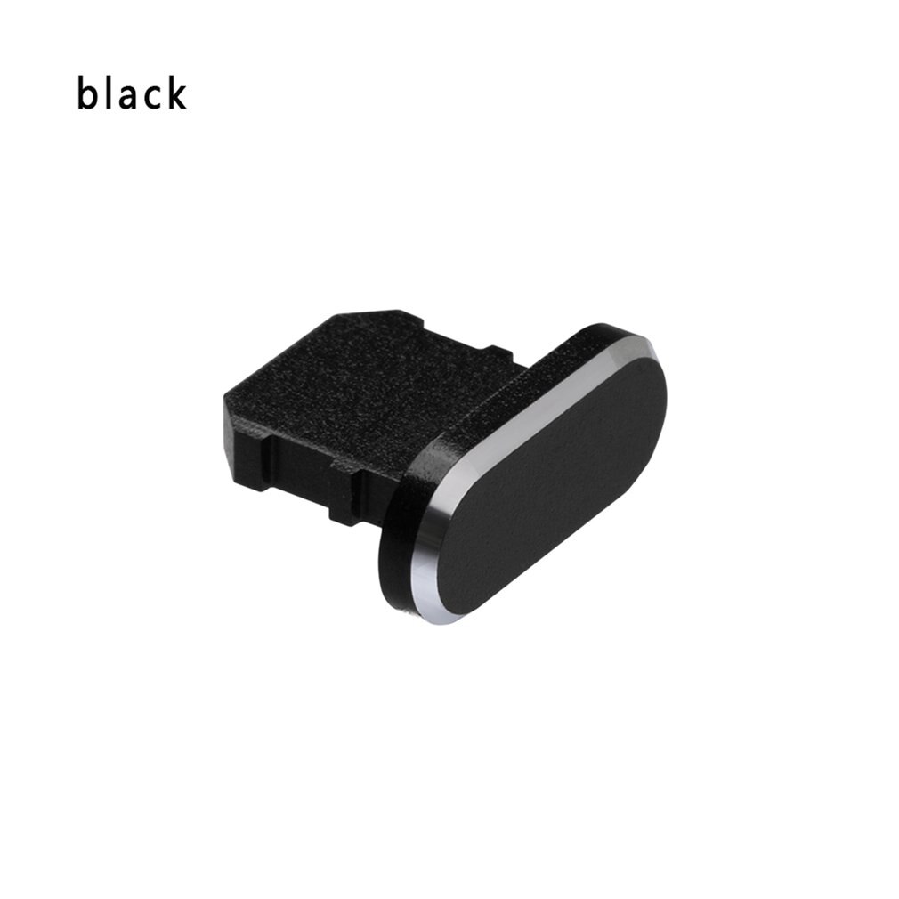 Colorful Metal Anti Dust Charger Dock Plug Stopper Cap Cover for iPhone X XR Max 8 7 6S Plus Mobile Phone Accessories freeing