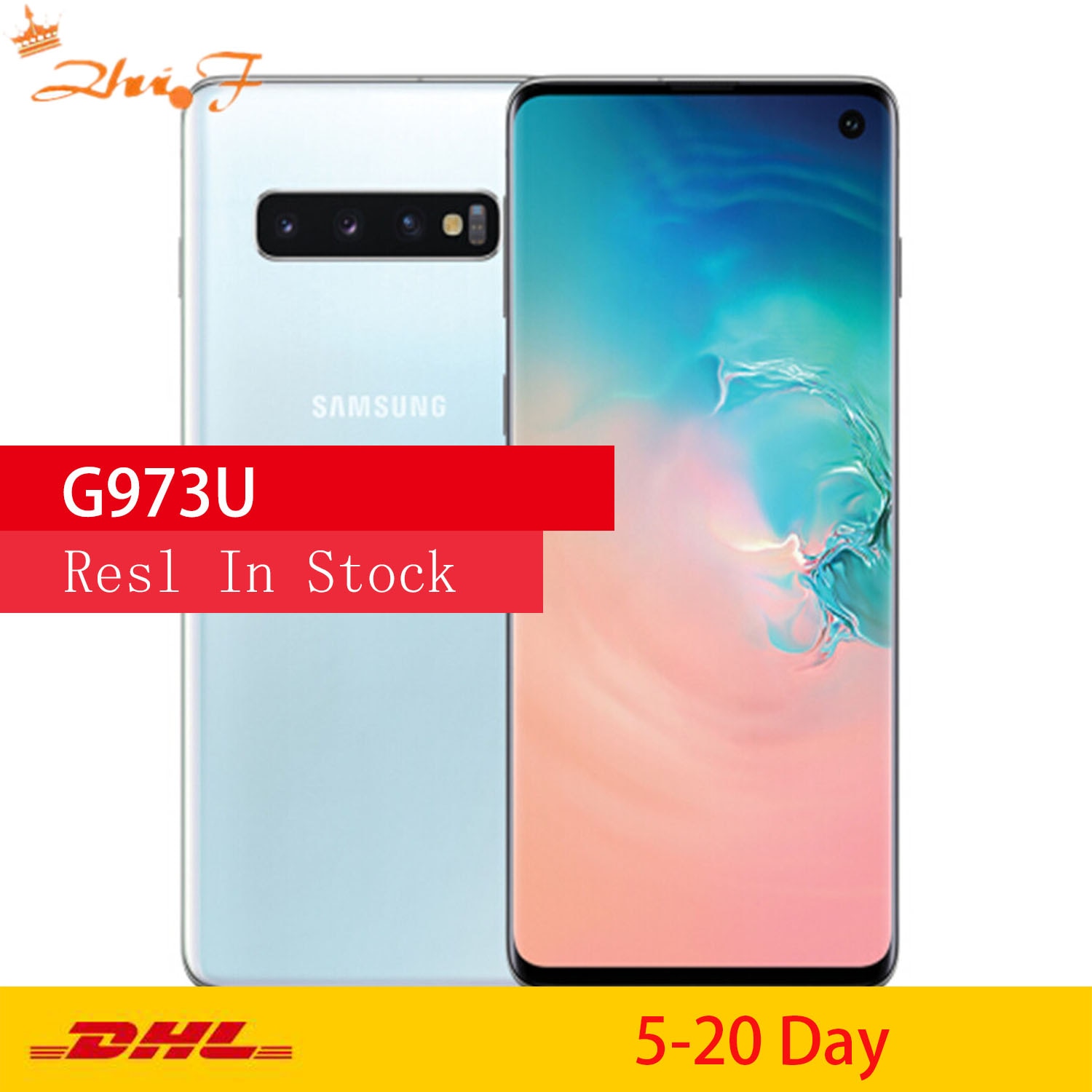 samsung S10 G973U G973U1 Original Mobile Phone Octa Core 6.1" 16MP&12MP 8GB RAM 128GB ROM NFC