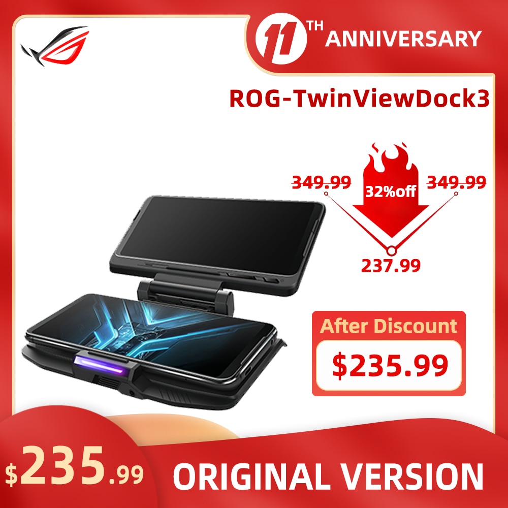 ASUS Twinview Dock 3 Station ZS661KSS Accessory for ROG Phone 3 ZS661KS