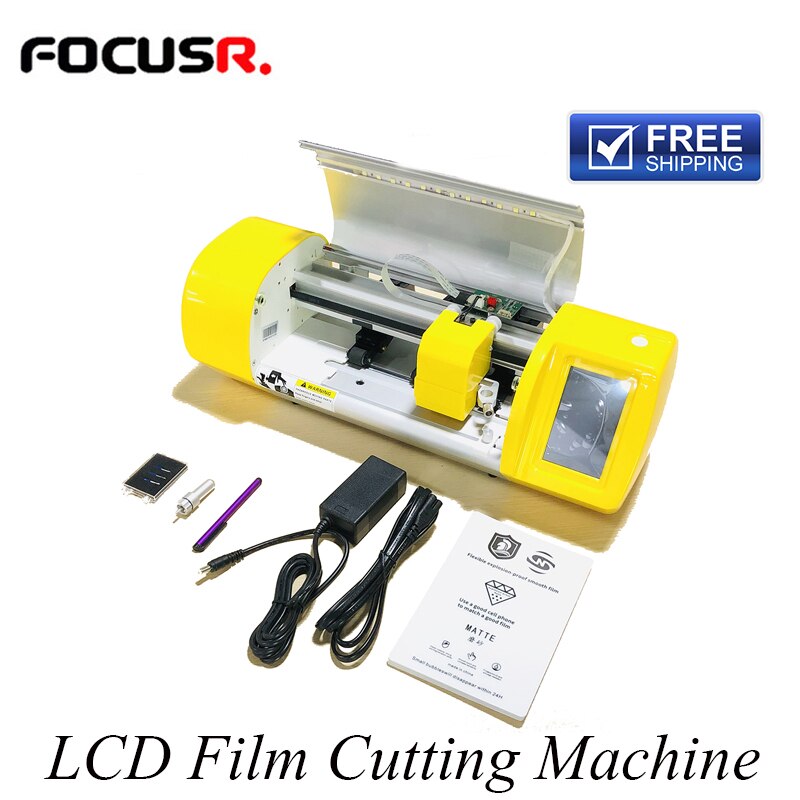 FONLYU LCD Screen Protector Film Back Film Cutting Machine Flexible Hydrogel Film Cutter Mobile Phone Repair Tool Sets