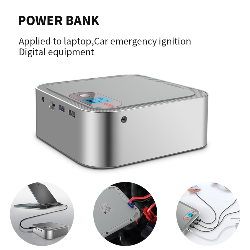 65W Power Bank 30000mAh USB C PD Quick Charge 30000 Powerbank Portable External Battery Charger For iPhone Xiaomi Laptop