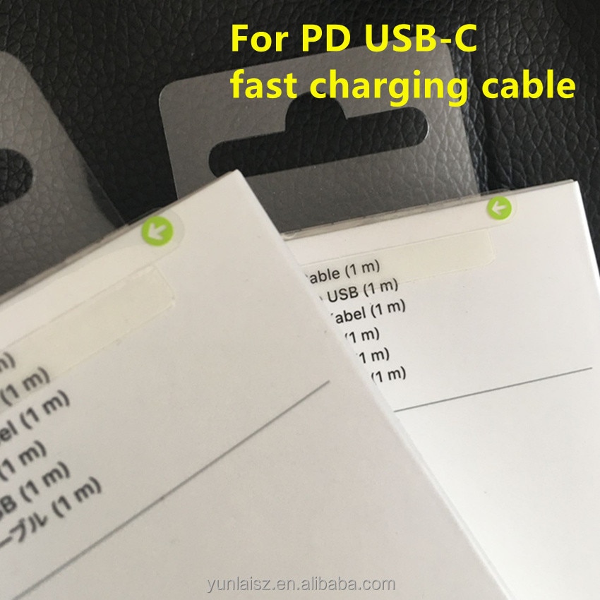 100pcs/Lot OEM Quality 20W Fast Charging Cable PD USB-C Charger Cables for i X XS 11 12 Pro Max with Original Retail Box