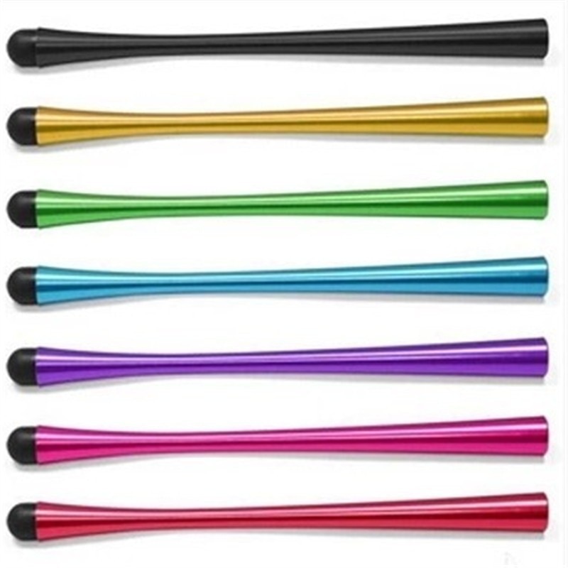 Free shipping waistline metal all tablet touch-precision capacitive stylus pen touch pen Universal 300 pcs