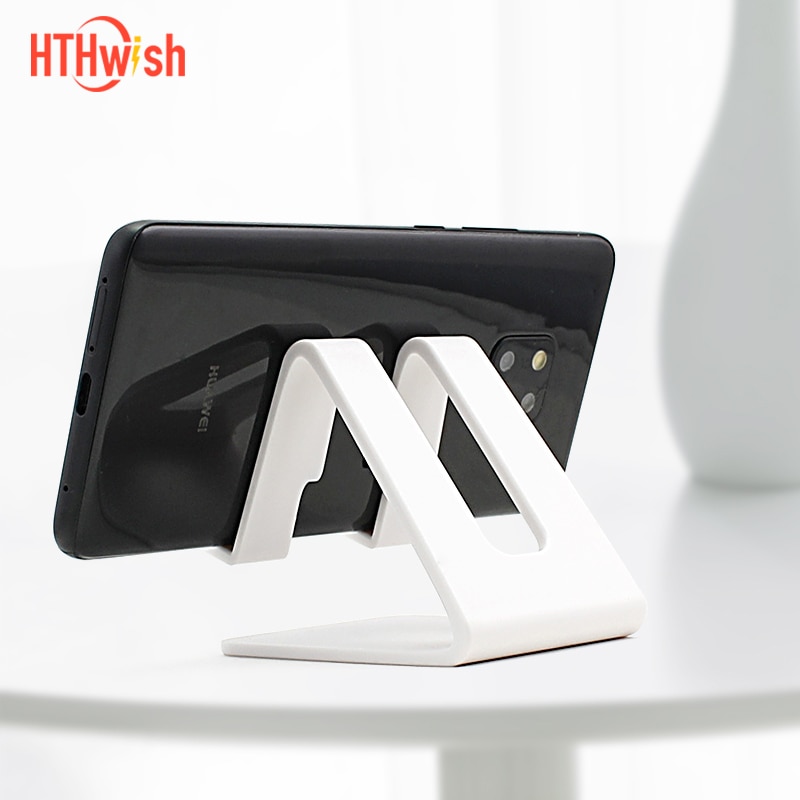 Phone Holder Desk Stand For iPhone Xsmax Huawei P30 Xiaomi Mi9 plastic triangle Mobile Phone Stand Desktop For Cell phone Tablet