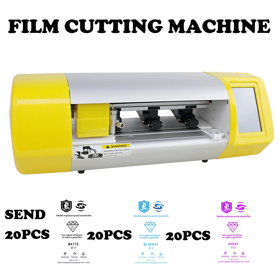 Newest Smart Laser Precision Flim Cutting Machine for Mobile Phone LCD Front Glass Back Cover Protect Film Cutting