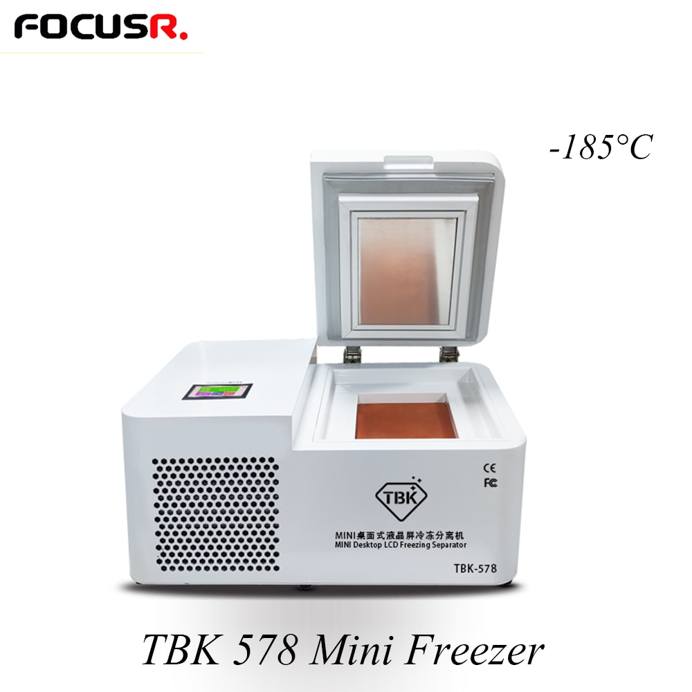 TBK 578 Freezer Mini LCD Screen Outer Glass Freezing Separate Machine For Samsung Edge Screen Seperator Machines