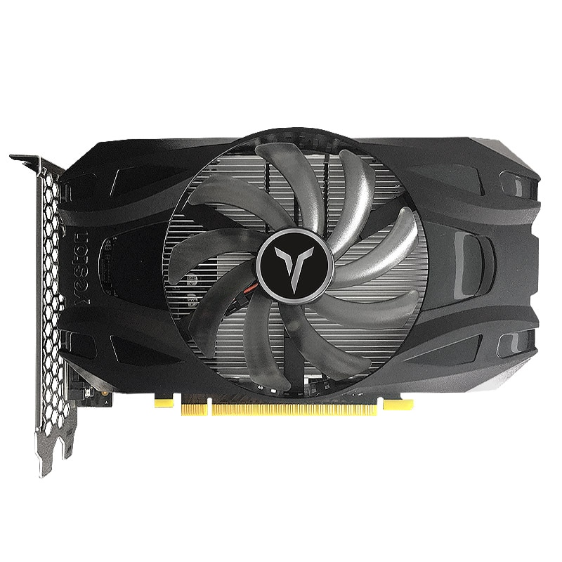 Yeston GTX1050TI-4G D5 1291/1392MHz 4G/128Bit/GDDR5 DVI-D + HDMI + DP PCI-Express 3.0 x 16 Computer Game Ie Card