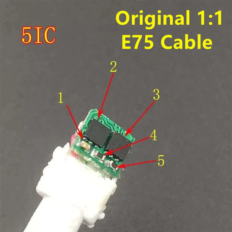 100pcs/Lot OEM 5ic e75 USB Charging Cables for i 6s 7 8 X XR XS Max Charger Cables with Original Retail Box