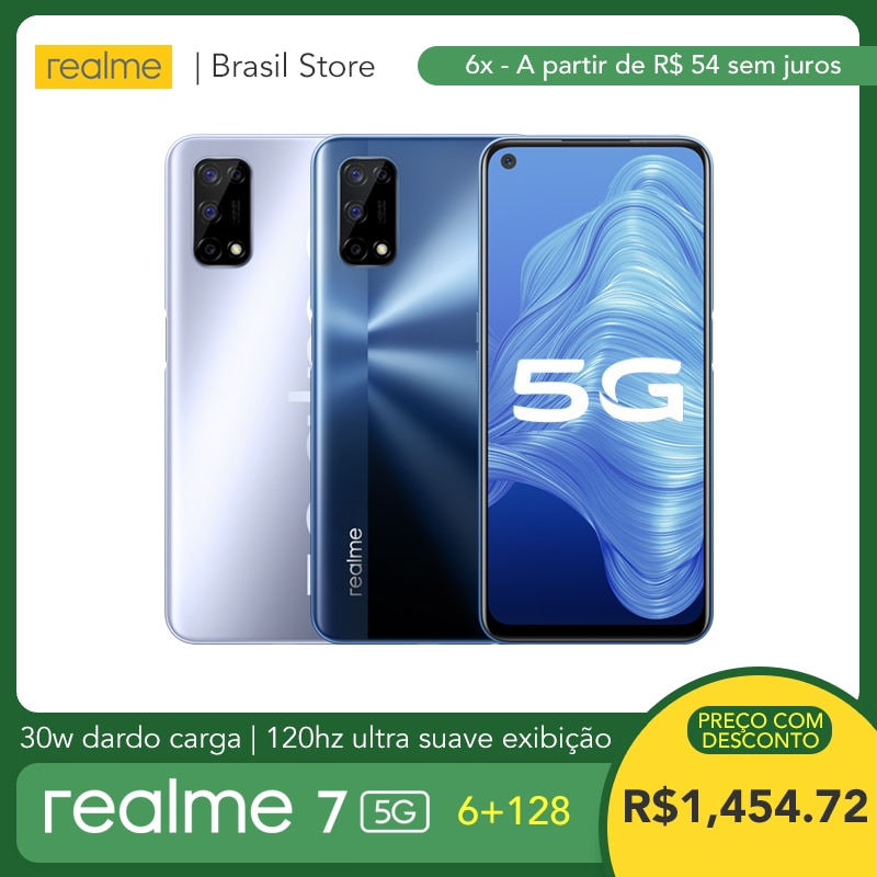 realme 7 5G 6GB RAM 128GB ROM - 30W Dart Charge | 5000mAh Massive Battery | 120Hz Ultra Smooth Display