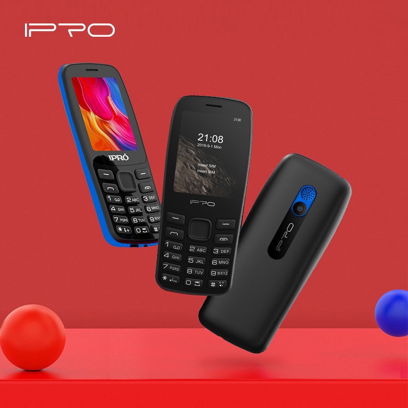 Featured Phone IPRO A25 2.4" Screen Dual SIM 1000Mh Battery Mobile Phone Spanish espanol Teléfono Inteligente Destaque Telefon