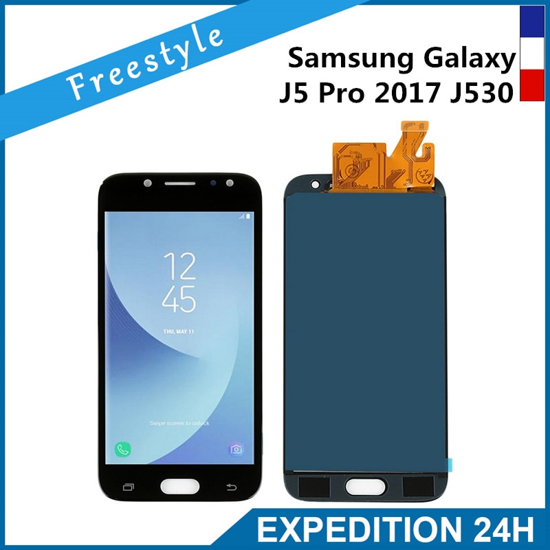 Super AMOLED For Samsung Galaxy J530 J530F SM-J530F J5 Pro 2017 J5 2017 Display Digitizer Touch LCD Assembly Replacement Screen