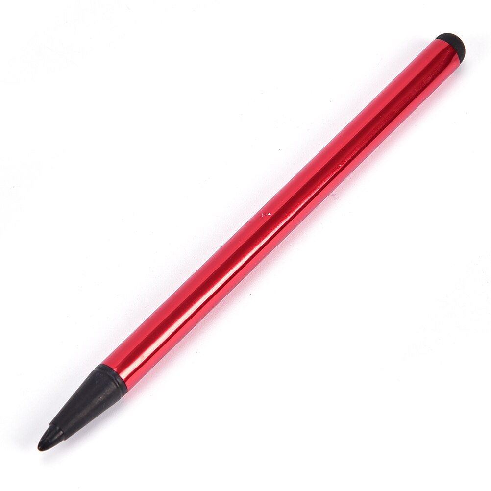 2 In 1 Capacitive Resistive Pen Touch Screen Stylus Pencil For Tablet IPad Cell Phone PC Capacitive Pen Wholesale