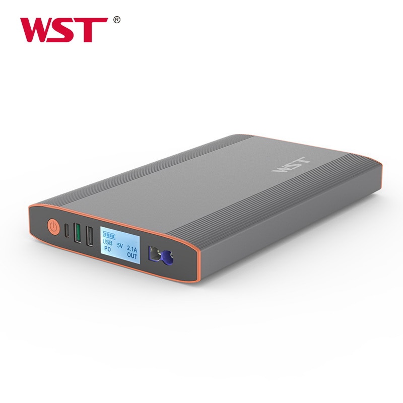 Poratble Lithium Battery Power Station 120W Laptop Power Bank Charger PD Quick Charge with LCD Display Backup Power Station