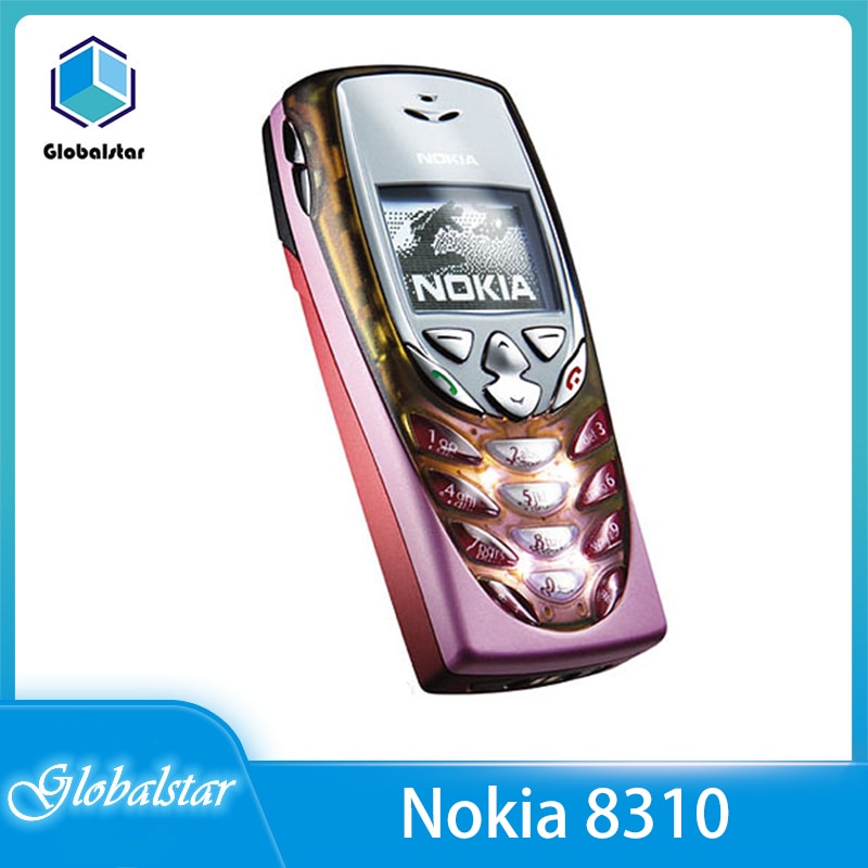 Nokia 8310 Refurbished Original Nokia 8310 Unlocked Mobile Phone 2G Dualband GSM 900/1800 GPRS Classic Cheap Cell phone