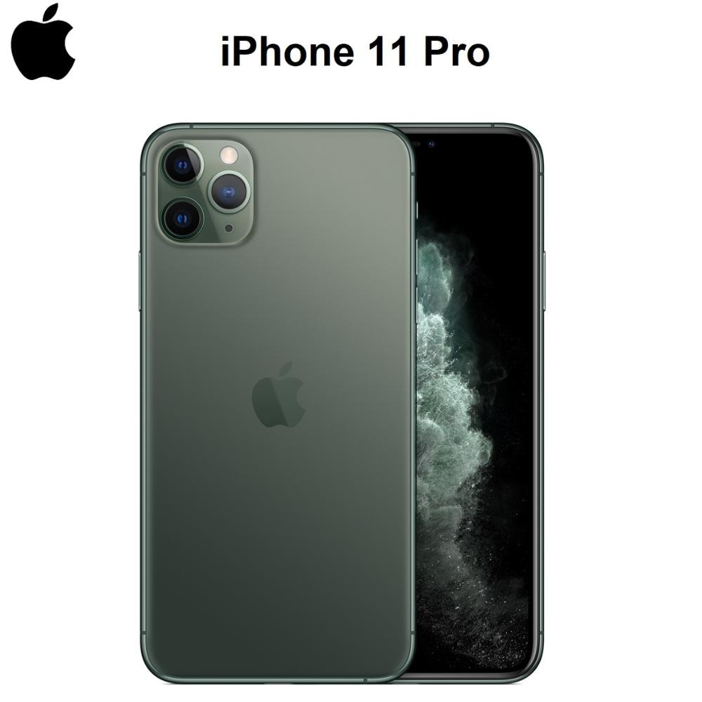 Original New iPhone 11 Pro/Pro Max Triple Rear Camera 5.8/6.5" Super AMOLED Display A13 Chipset IOS 13 Smart Phone MI Bluetooth