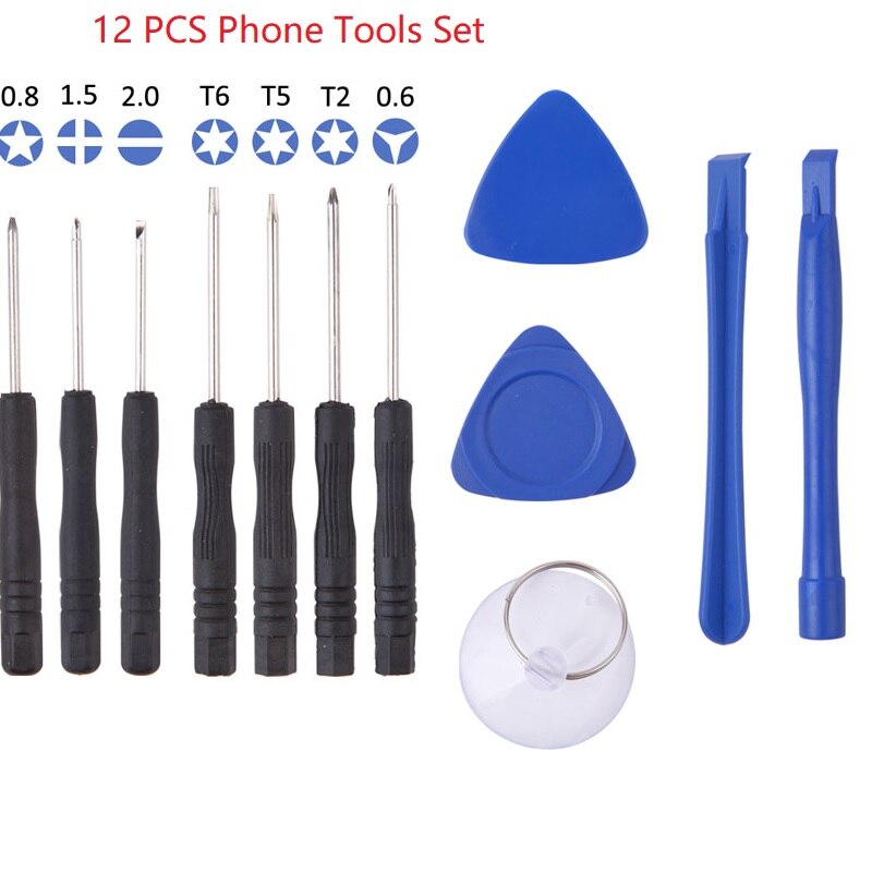 12 in 1 set smartphone PC Tablet Repair Open Screwdrivers pry tools kit