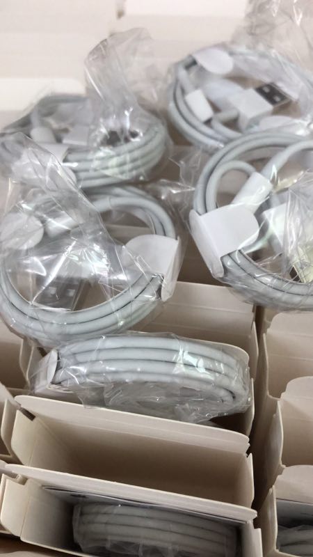 500pcs/lot 1m/3ft with e75 foxcnn bag OD 3.0mm Data USB charger Cable for 6 7 8 x With New retail package