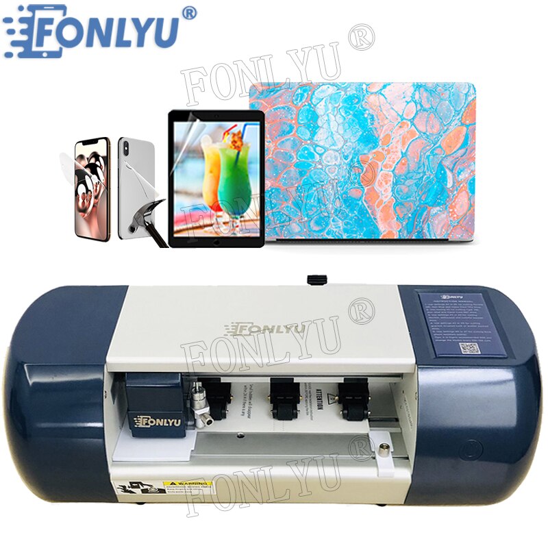 FONLYU F140 Blueteeth Front Skin Screen Film Back Sticker Film Cutting Machine Film Cutter DIY Plotter Apply For Moblie Tablets