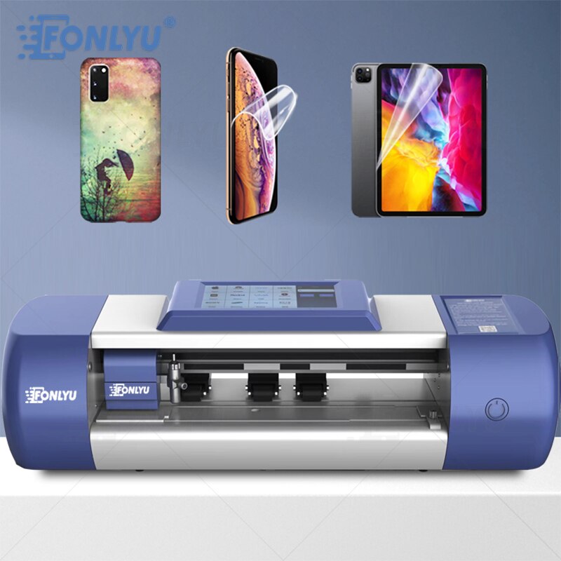 FONLYU New Extented Length Intelligent Film Cutting Machine Plotter Hydrogel Film Rear Film For Mobile Phone Tablet Ipad DIY Cut