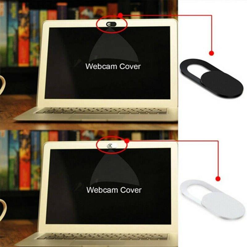 Black Webcam Cover Laptop Camera Protective Cover Smart Phone Camera Shielding Sticker Mobile Camera Privacy Cover