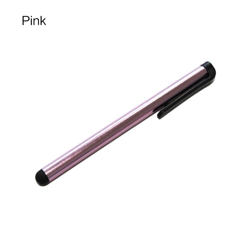 Clip Design Universal Soft Head For Phone Tablet Durable Stylus Pen Capacitive Pencil Touch Screen Pen