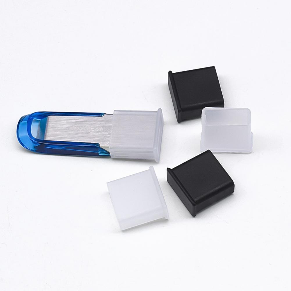 5PCS Plug Protector Cap Anti-Dust Reusable Plastic USB Charging Extension for Mobile Phone