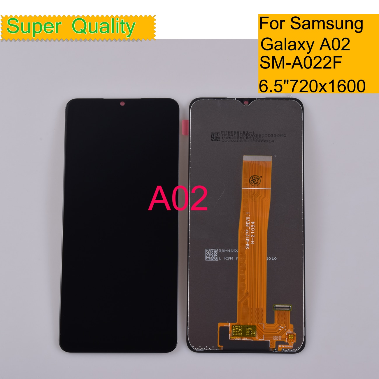 10Pcs/Lot Original For Samsung Galaxy A02 LCD Display Touch Screen Digitizer Panel A02 A022 Pantalla monitor LCD Assembly