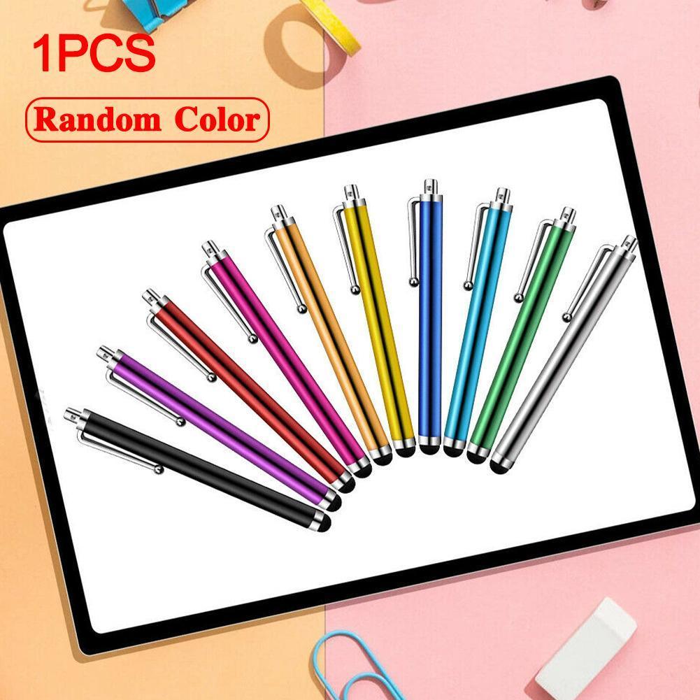 1 Pc Metal Capactive Stylus Pen Touch Screen Pens For Tablet Pen Capacitive Clip Pen Screen Stylus For All with PC V8Z8