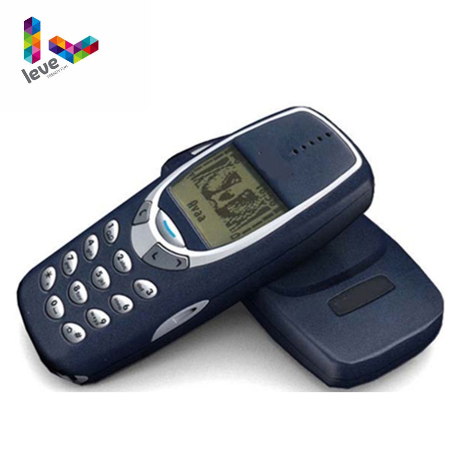 Used Nokia 3310 Unlocked Mobile Phone GSM 900/1800 Support Russian& Arabic Keyboard Multi-Language Cellphone Free Shipping