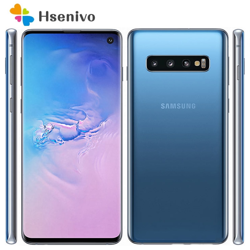 Samsung Galaxy S10 (2019) Refurbished-Original 4G LTE Android Phone 8GB ROM Camera 16MP GPS Wifi 4G phone