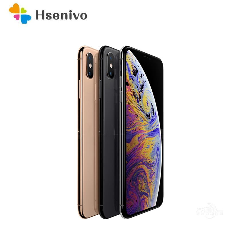 Apple iPhone XS Max Original Refurbished new Face ID 5.8" iOS A11 Smartphone 64GB/256GB ROM 12MP Hexa Core Mobile Phone