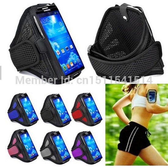 Out Door & Sports Armband Cover For iPhone5 Soft Belt Fiber Mesh Breathable Material Running Arm Band Free Shipping