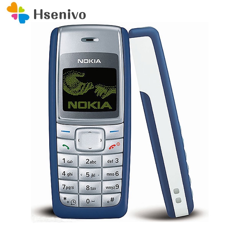 Nokia 1110 refurbished-Original Nokia 1110i Mobile Phone Unlocked cheap Old Mobile Classic Phone 1 Year Warranty