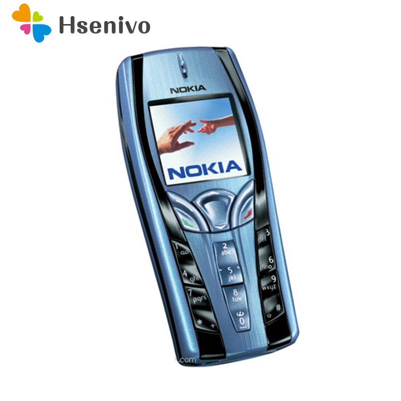 Nokia 7250 Refurbished-Original Nokia 7250 Mobile Phone Old Cheap Phone blue color refurbished free shipping