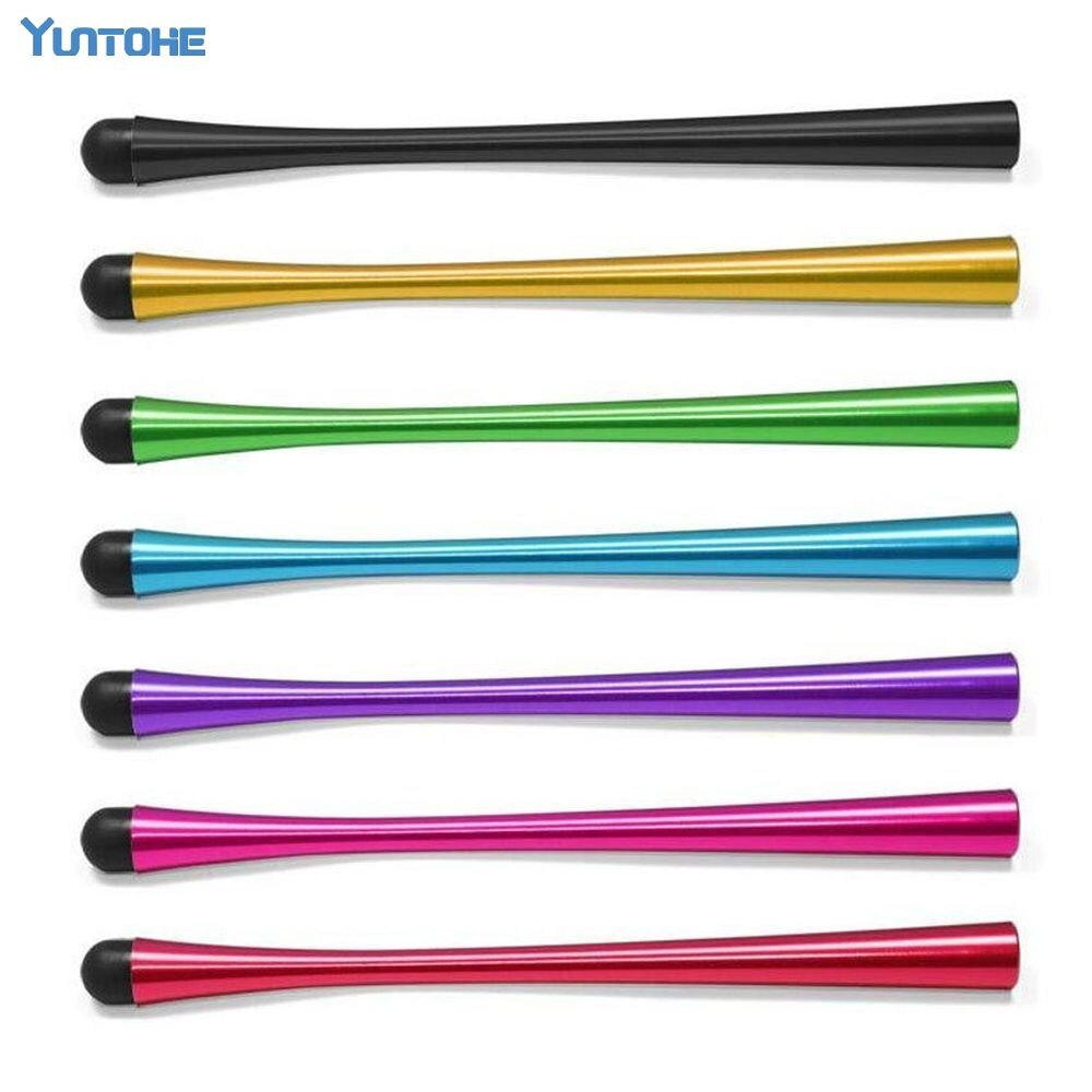 Wholesale High quality Metal waistline all tablet touch-precision capacitive stylus pen touch pen Universal 300pcs/lot