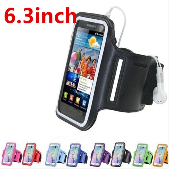 100pcs Sports Armband Case for Samsung Galaxy Mega 6.3 Inch Sport GYM Armband Jogging Running Armband phone case