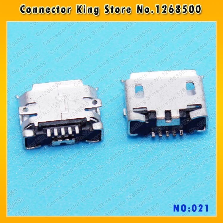 ChengHaoRan Micro female usb connector SMT pcb charge connector B type,MC-021